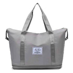 Oxford Cloth Travel Bag Gray One Size for a perfect OOTD – dress to impress outfits from Amexza