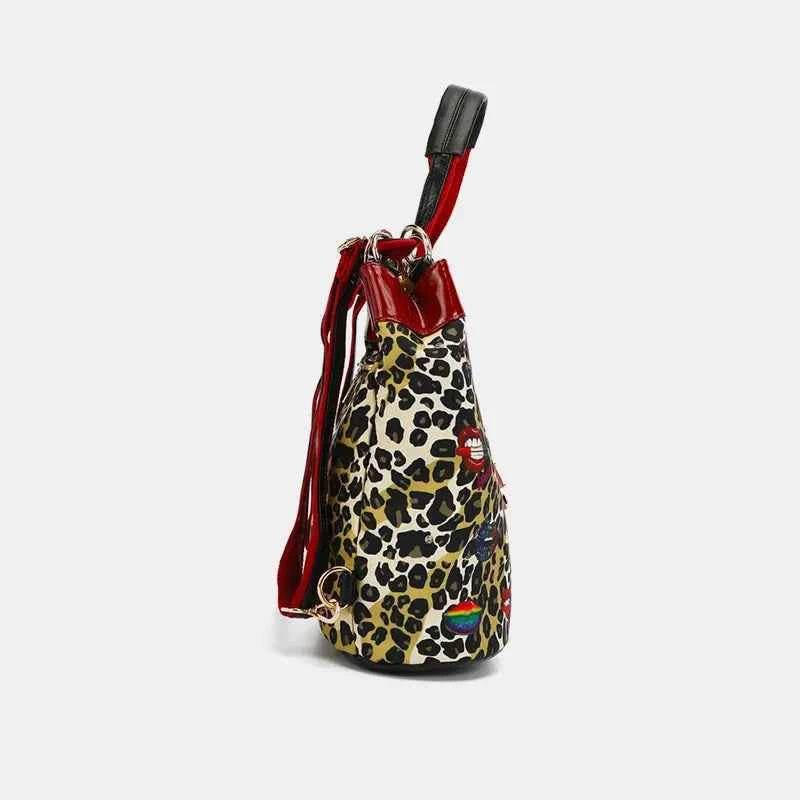 Nicole Lee USA Nylon Multifunctional Bucket Backpack for a perfect OOTD – dress to impress outfits from Amexza