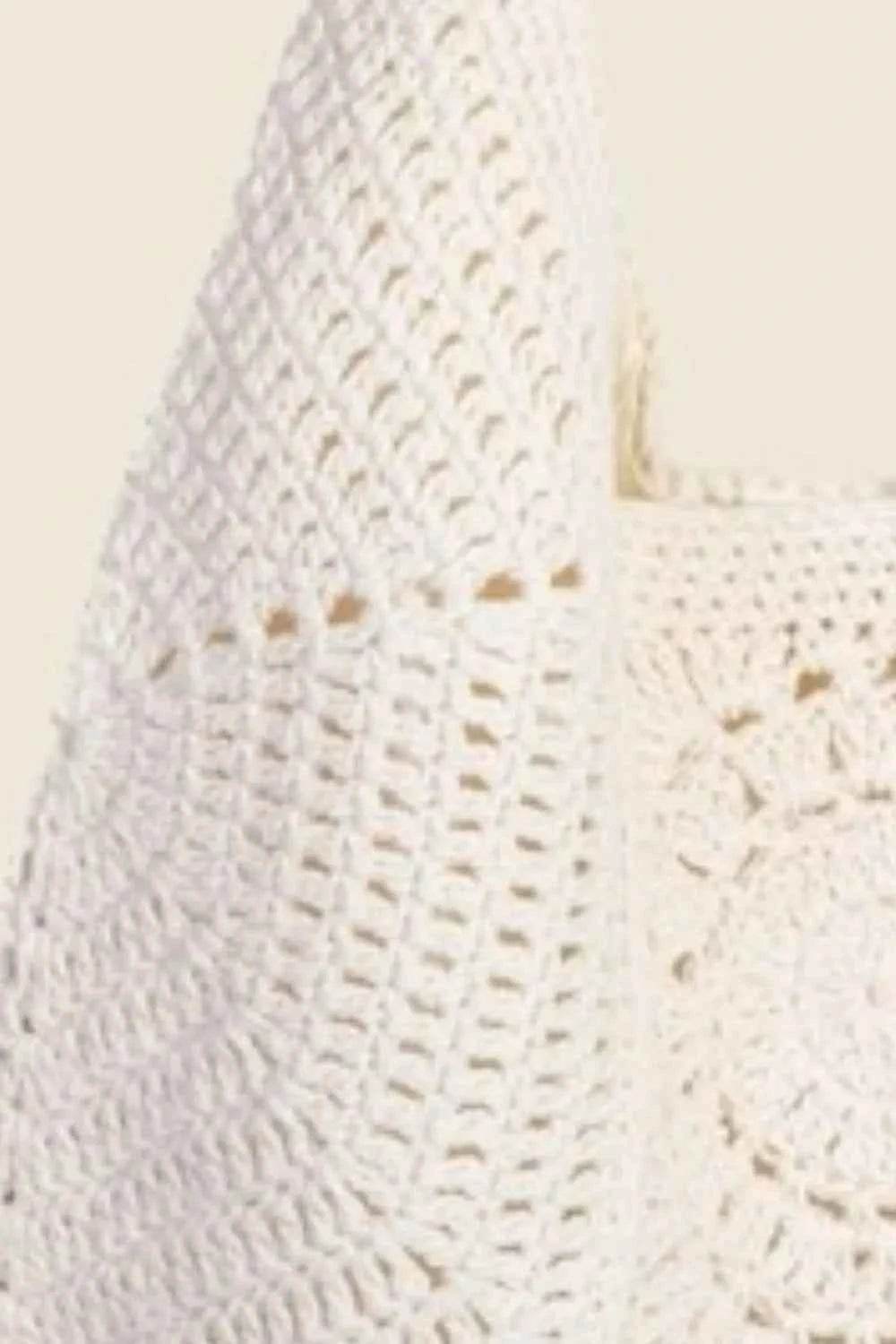 Fame Braided Panels Hobo Shoulder Tote Bag for a perfect OOTD – dress to impress outfits from Amexza