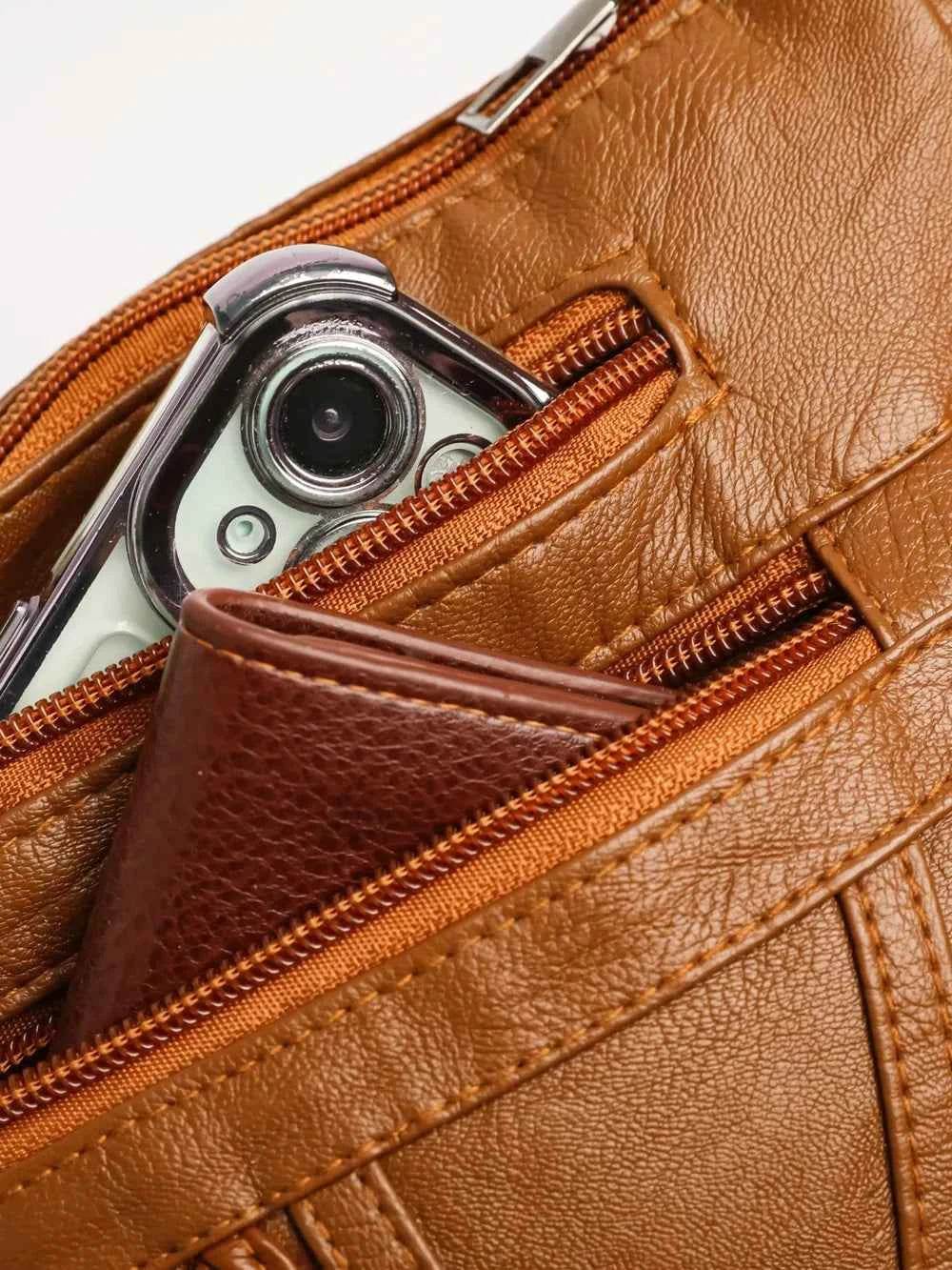 PU Leather Adjustable Strap Shoulder Bag for a perfect OOTD – dress to impress outfits from Amexza