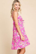 Culture Code Full Size Floral Ruffled Cami Dress for a perfect OOTD – dress to impress outfits from Amexza