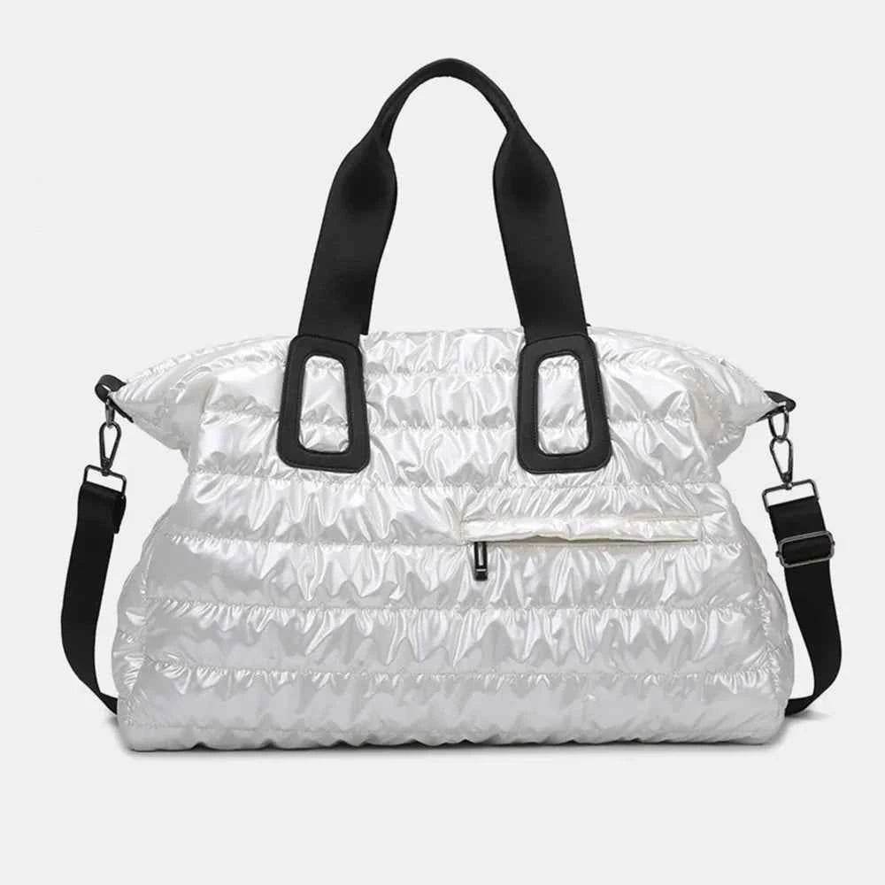 Quilted Nylon Oversize Travel Bag for a perfect OOTD – dress to impress outfits from Amexza