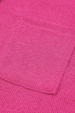 Exposed Seam Detail Henley Knit Hoodie for a perfect OOTD – dress to impress outfits from Amexza