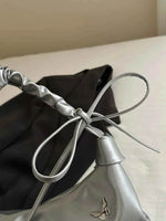 Butterfly Ruched Strap Shoulder Bag for a perfect OOTD – dress to impress outfits from Amexza