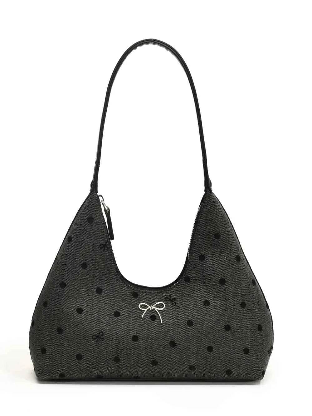 Bow Moon Shape Shoulder Bag for a perfect OOTD – dress to impress outfits from Amexza
