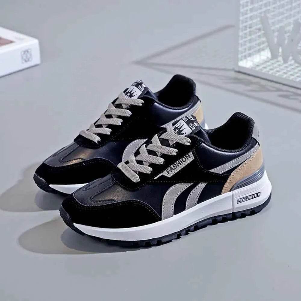 Round Toe Platform Athletic Black for a perfect OOTD – dress to impress outfits from Amexza