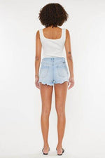 Kancan Distressed Button Fly Denim Shorts for a perfect OOTD – dress to impress outfits from Amexza