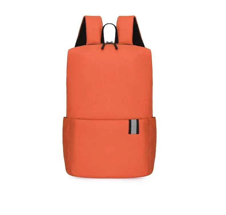 Solid Color Nylon Backpack Bag for a perfect OOTD – dress to impress outfits from Amexza