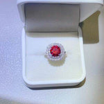 2 Carat Moissanite 925 Sterling Silver Ring for a perfect OOTD – dress to impress outfits from Amexza