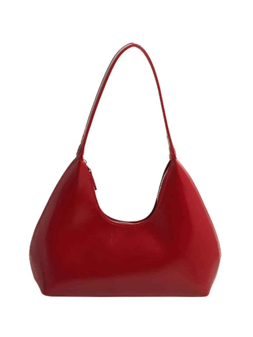 PU Leather Shoulder Bag with Zip for a perfect OOTD – dress to impress outfits from Amexza