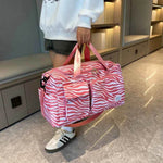 Oxford Cloth Animal Print Travel Bag for a perfect OOTD – dress to impress outfits from Amexza