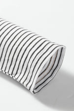 Open Front Long Sleeve Striped Cardigan with Pockets for a perfect OOTD – dress to impress outfits from Amexza