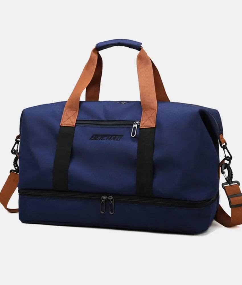 Oxford Cloth Oversize Travel Bag Dark Navy One Size for a perfect OOTD – dress to impress outfits from Amexza