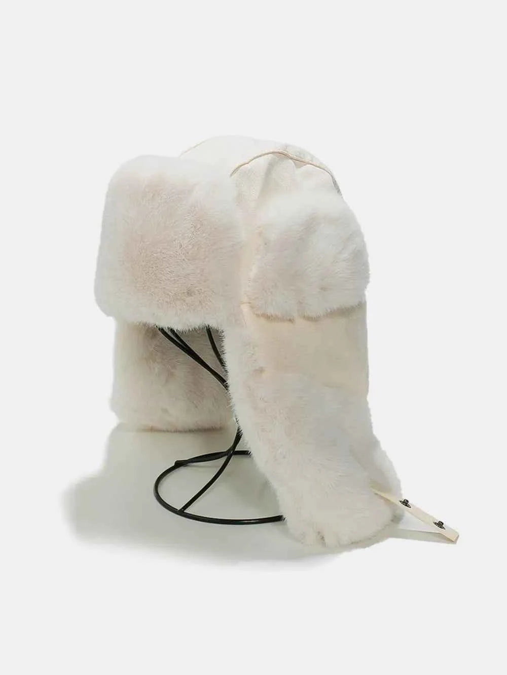 Thermal Fuzzy Earmuffs Winter Hat Ivory One Size for a perfect OOTD – dress to impress outfits from Amexza