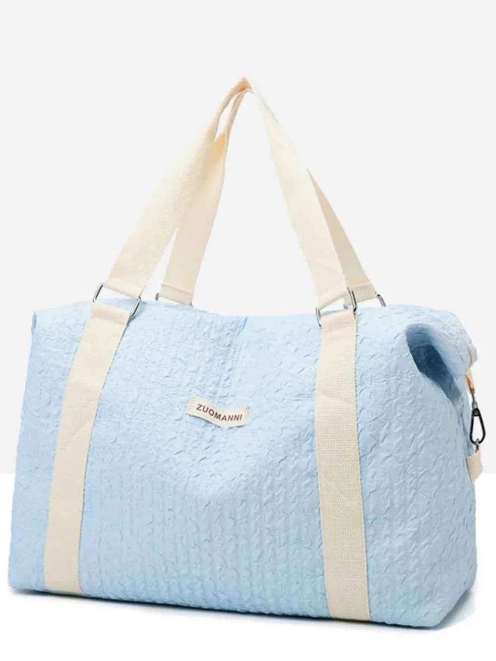 Texture Oxford Cloth Travel Bag for a perfect OOTD – dress to impress outfits from Amexza