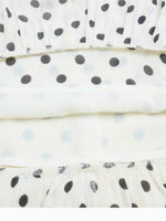 Polka Dot Sweetheart Neckline Maxi Dress