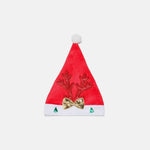 2 Piece Antler Christmas Hat with pompom for a perfect OOTD – dress to impress outfits from Amexza