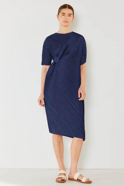 Marina West Swim Pleated Dolman Sleeve Dress for a perfect OOTD – dress to impress outfits from Amexza