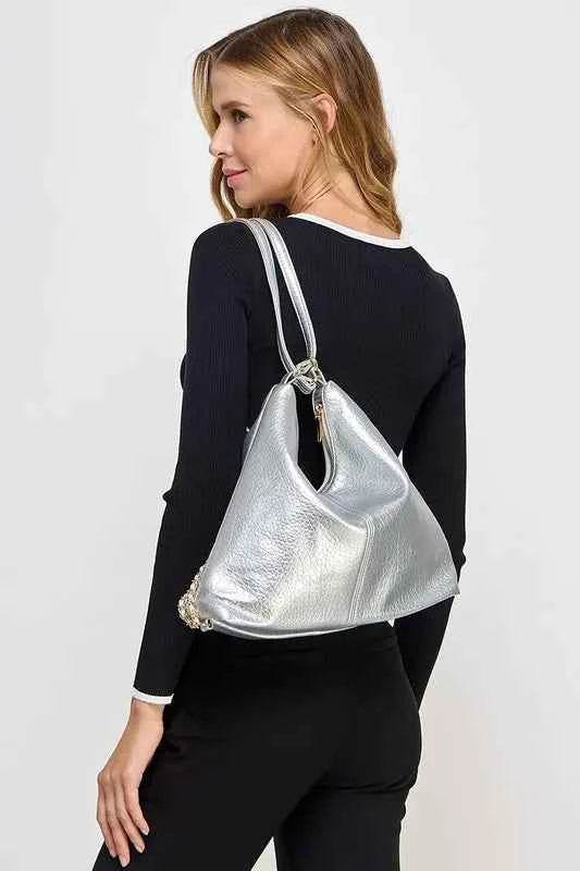 Fame PU Leather Multipurpose Shoulder Bag for a perfect OOTD – dress to impress outfits from Amexza