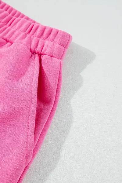 High-Low Round Neck Top and Shorts Set for a perfect OOTD – dress to impress outfits from Amexza