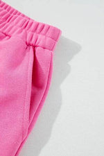 High-Low Round Neck Top and Shorts Set for a perfect OOTD – dress to impress outfits from Amexza