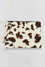 Come Along Animal Print Wristlet Brown Cream One Size for a perfect OOTD – dress to impress outfits from Amexza