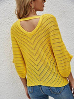 Openwork Batwing Sleeve Cover-Up for a perfect OOTD – dress to impress outfits from Amexza