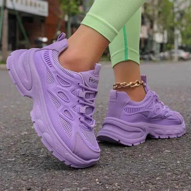 Round Toe Platform Mesh Athletic for a perfect OOTD – dress to impress outfits from Amexza