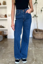 Judy Blue Full Size High Rise Straight Jeans - Amexza