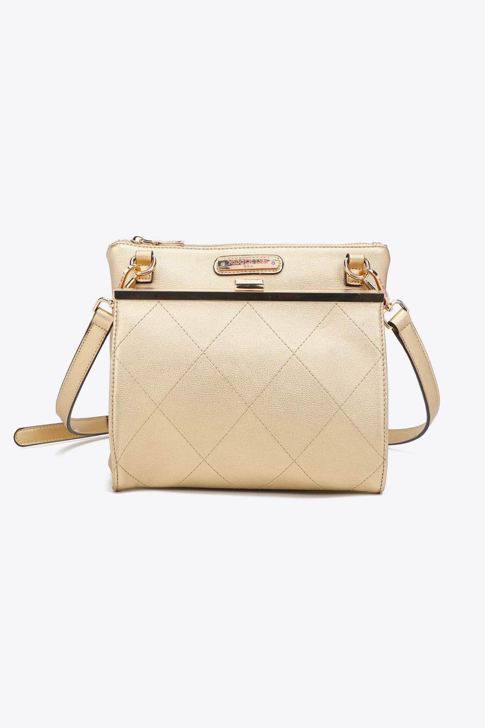 Nicole Lee USA All Day, Everyday Handbag Gold One Size for a perfect OOTD – dress to impress outfits from Amexza