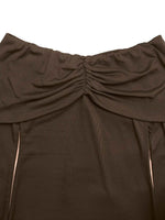 Off-Shoulder Long Sleeve Bodycon Maxi Dress