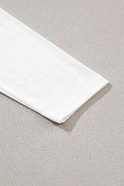 MERRY CHRISTMAS Round Neck Top and Plaid Pants Set for a perfect OOTD – dress to impress outfits from Amexza