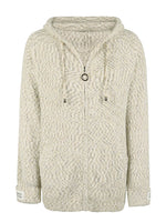 Zip-Up Hooded Sweater - Amexza