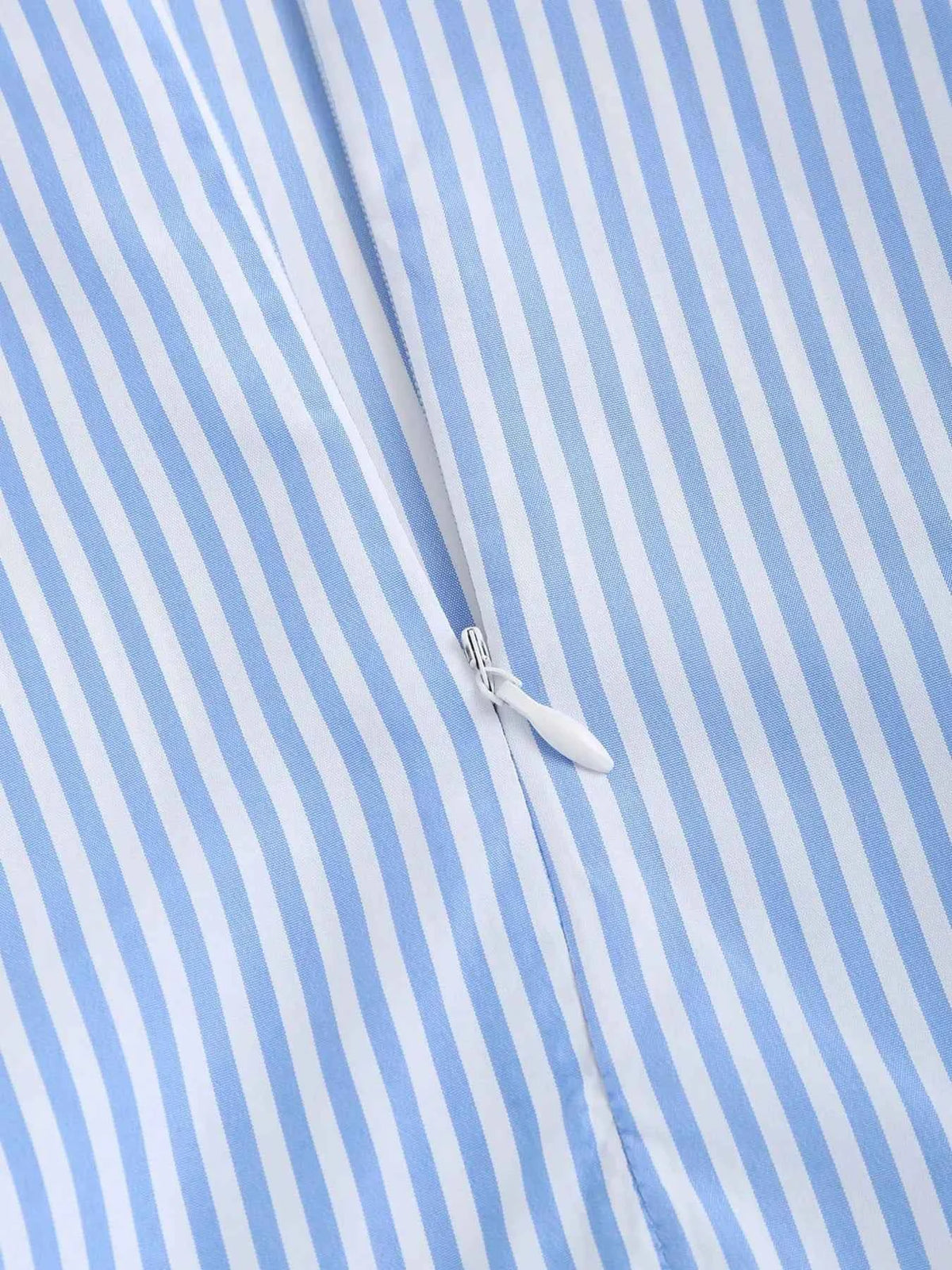 Striped Tie Front Cami Dress