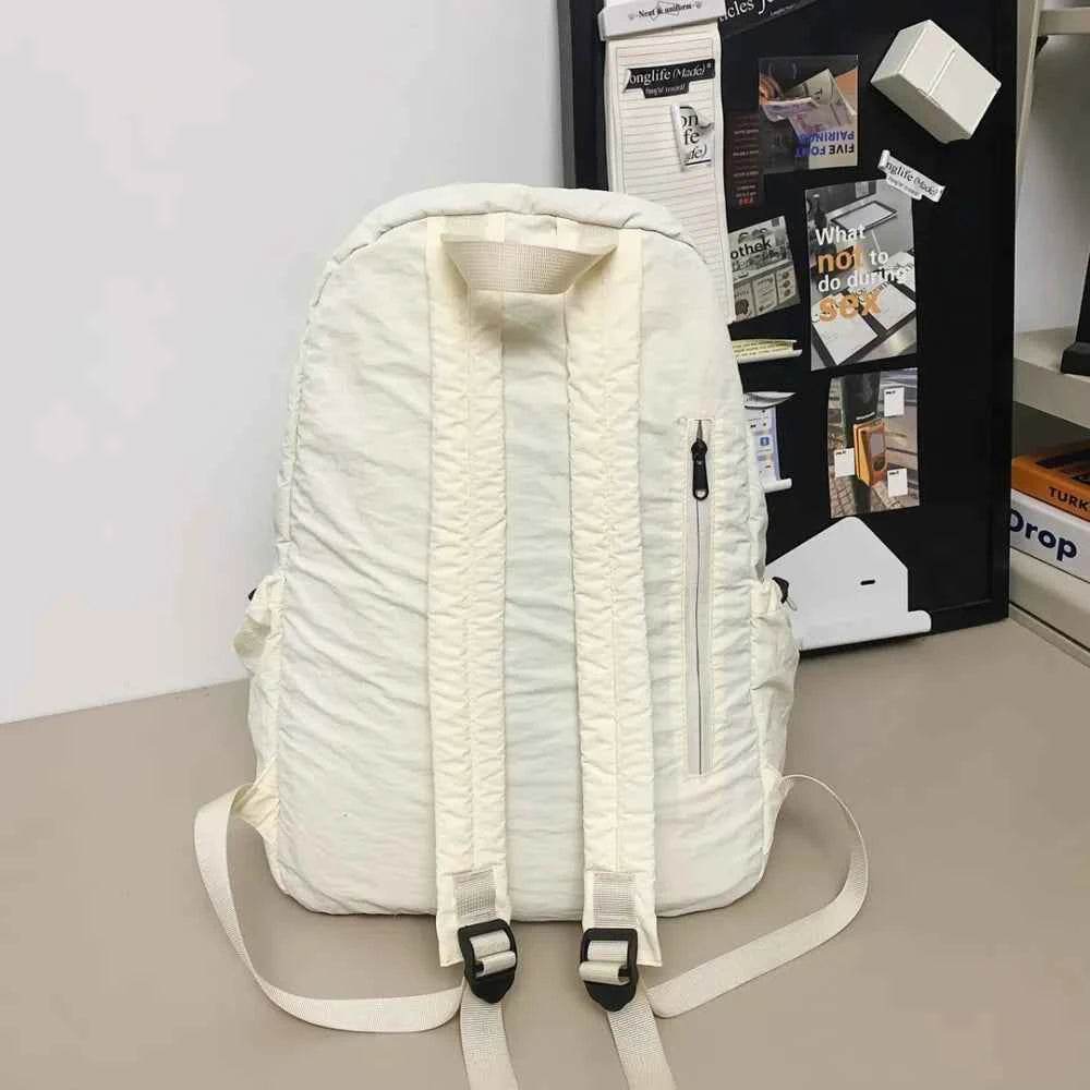 Drawstring Nylon Backpack Bag for a perfect OOTD – dress to impress outfits from Amexza