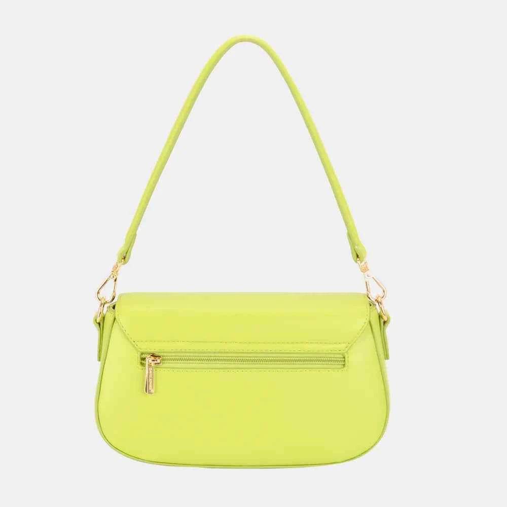 David Jones PU Leather Shoulder Bag for a perfect OOTD – dress to impress outfits from Amexza