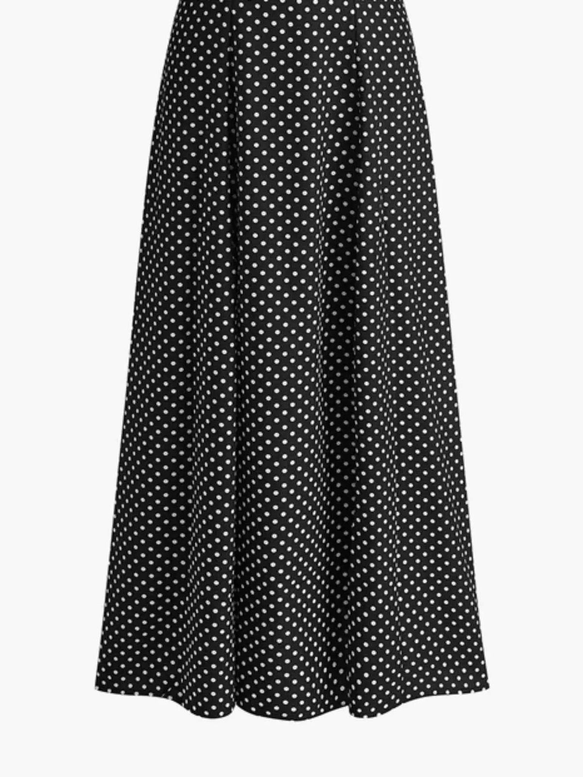 Smocked Polka Dot Cami Dress