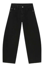 Wide Leg Jeans with Pockets Black for a perfect OOTD – dress to impress outfits from Amexza