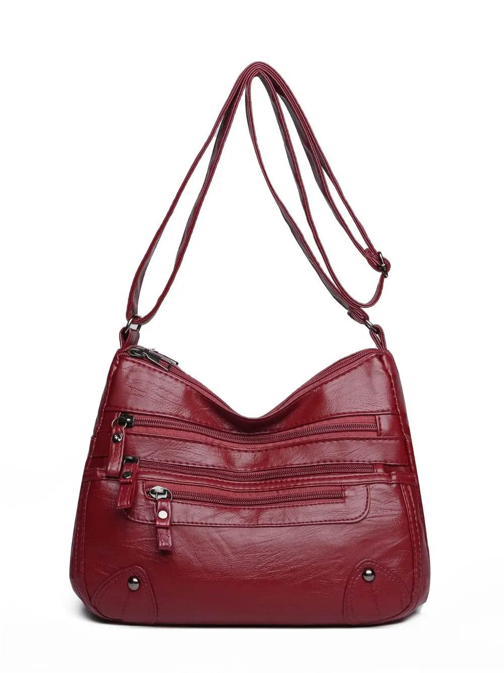 PU Leather Multi Pockets Shoulder Bag for a perfect OOTD – dress to impress outfits from Amexza