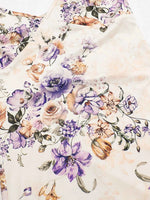 Floral Print Bodycon Maxi Dress with Spaghetti Straps