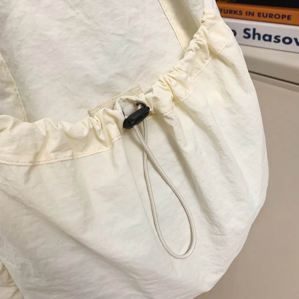 Drawstring Nylon Backpack Bag for a perfect OOTD – dress to impress outfits from Amexza