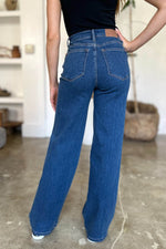 Judy Blue Full Size High Rise Straight Jeans - Amexza