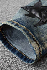 Men's Washed Star Slim Jeans for a perfect OOTD – dress to impress outfits from Amexza