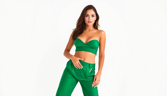 green 2 piece set