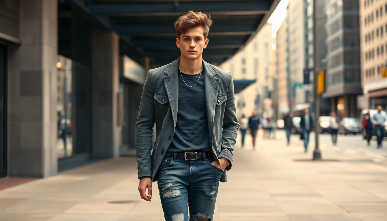 "Men's OOTD fashion trends - Elevate your style with the latest outfits at Amexza"