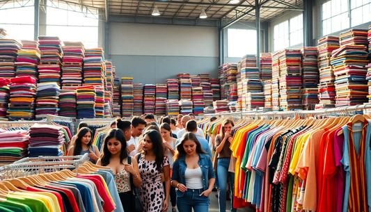 "Discover stylish apparel pallets in California at Amexza – trendy fashion deals for bulk buyers and resellers."