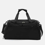 Oxford Cloth Multi Pockets Adjustable Strap Travel Bag Black One Size for a perfect OOTD – dress to impress outfits from Amexza