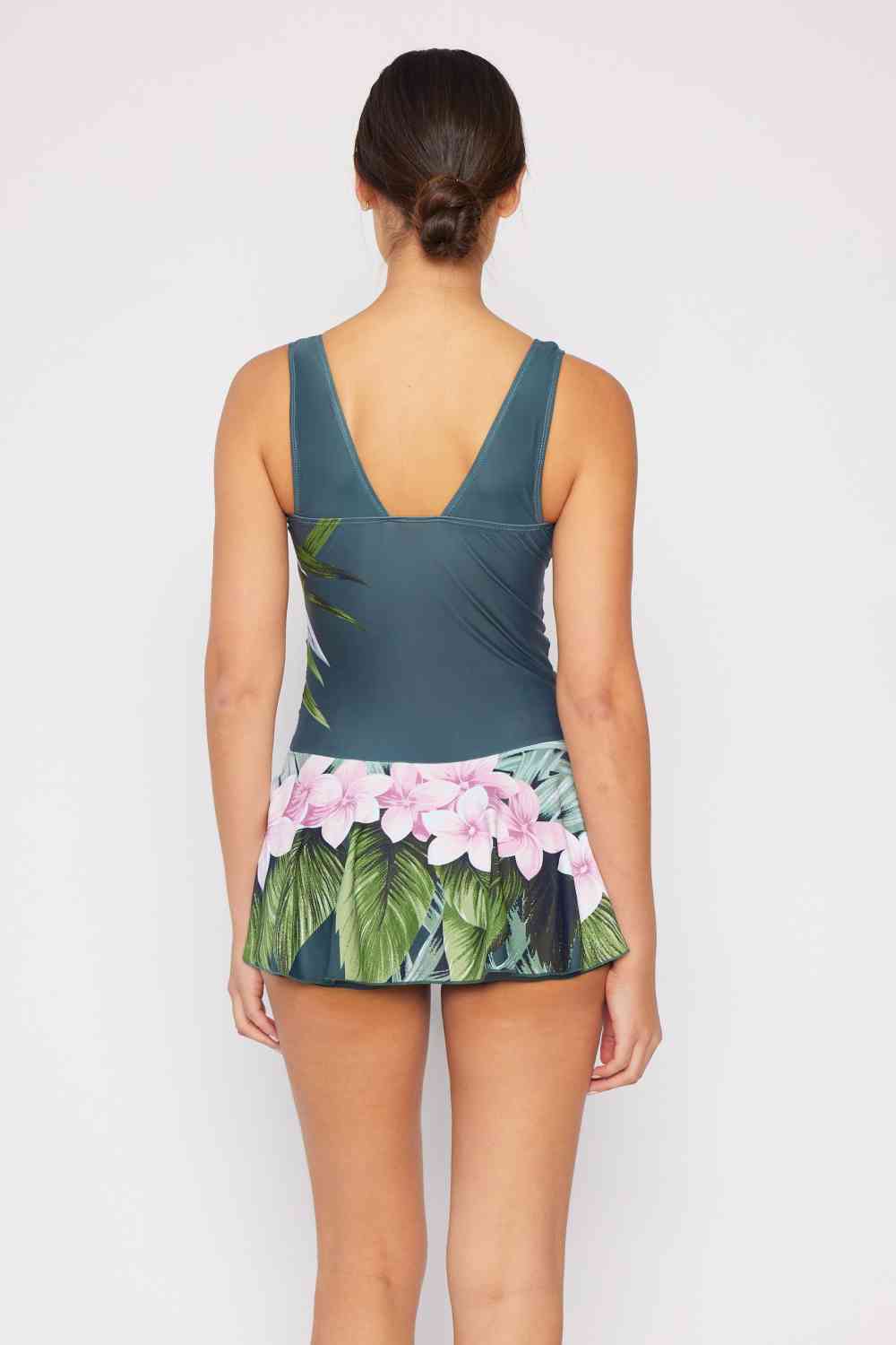 Marina West Swim Full Size Clear Waters Swim Dress in Aloha Forest for a perfect OOTD – dress to impress outfits from Amexza