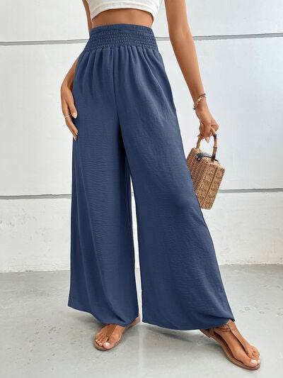 Perfee Wide Leg Pants with Pockets for a perfect OOTD – dress to impress outfits from Amexza