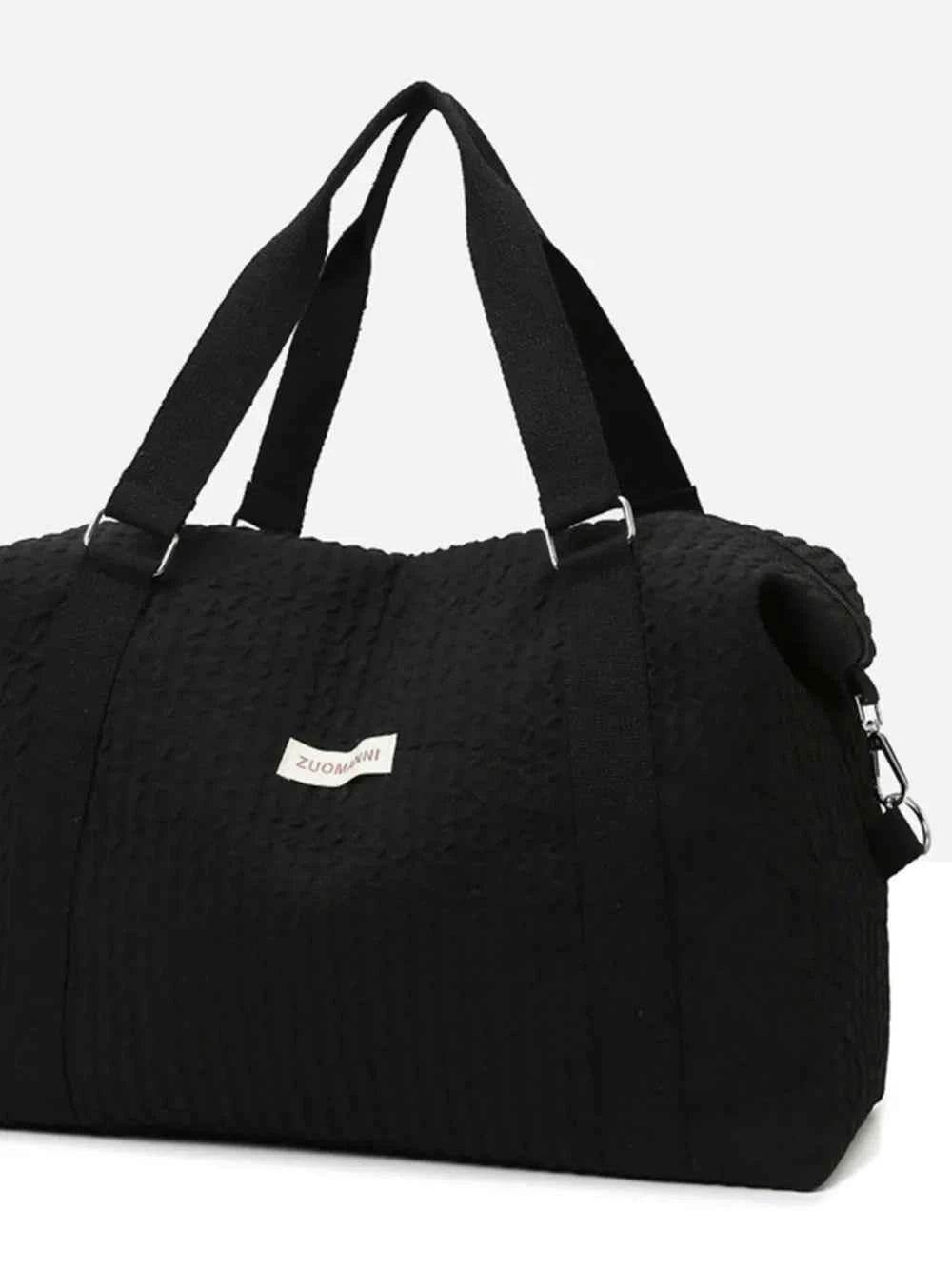 Texture Oxford Cloth Travel Bag for a perfect OOTD – dress to impress outfits from Amexza